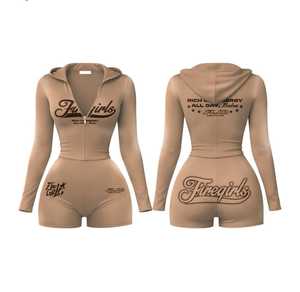 SpringSummer Women's Solid 100% Cotton Daily Commuting Suit Casual Full Sleeve Top Elastic Waist Pocket Straight Pants Two Piece - Product Image 1
