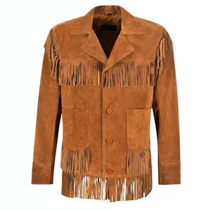 2026 Fashion Men's Leather <b>Jackets</b> Winter <b>Suede</b> Solid Color Eco-Friendly Waterproof Slim Casual <b>Jacket</b> - Product Image 1