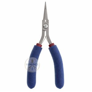 Pince à bec effilé dentelée, manche standard, outil manuel de précision pour la fabrication de bijoux, en acier inoxydable durable et léger, vente en gros OEM - Product Image 4