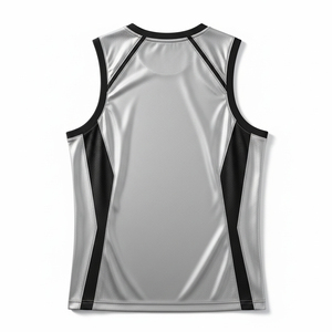 Ensemble de maillots et shorts de basket-ball personnalisés OEM avec logo, séchage rapide, respirant, pour tournois de basket-ball - Product Image 2