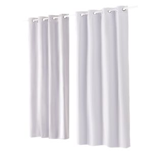 Set di 2 Tende Oscuranti da 84 Pollici di Lunghezza, 52 Pollici di Larghezza Ciascuna, 100% Oscuranti, Isolanti Termici, con 3 Ganci - Product Image 1