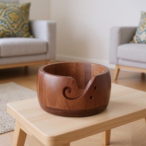 Wooden <b>Yarn</b> Bowls High Quality - Product Image 5