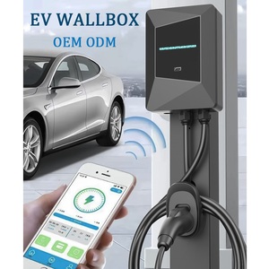 Smart EV Wallbox Home Electric EV Charger with APP Control RFID Load Balance Home & Commercial Wall-Mounted EV Charger 7kW 32A - Product Image 1