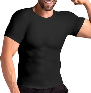Rashguard extensible en Spandex/Polyester pour les arts martiaux et le grappling, séchage rapide, écologique, respirant, pour activités de plein air - Product Image 1