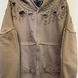 Chaqueta Deportiva Nesta Personalizada con Cierre, Estilo Vintage, Lavado Ácido, Sudadera Corta con Capucha de Felpa Francesa, Diseño Personalizado para Hombre - Product Image 4