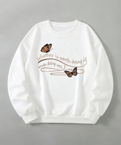CLOVIX SPORTS Ropa Casual de Alta Calidad, Diseño Minimalista Personalizado, Sudadera de Cuello Redondo de Color Sólido, Fabricante, Precio Económico - Product Image 2