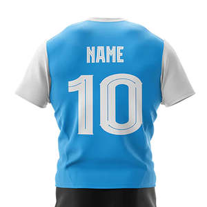 Vente en gros de maillots de rugby pour hommes en polyester 100% écologiques, respirants, à séchage rapide, avec protection UV, logo personnalisé imprimé par transfert thermique - Product Image 5