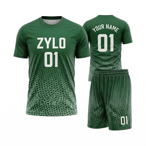 ชุดยูนิฟอร์มฟุตบอลแบบมีธง 7 คน สำหรับเยาวชน แบบสั่งทำพิเศษ เสื้อแขนสั้น ขายส่ง - Product Image 4