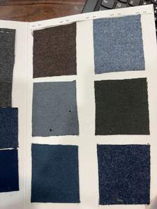 Tissu en laine peignée double phase, écologique, anti-boulochage, pour vêtements garçons et filles, 300 GSM - Product Image 2