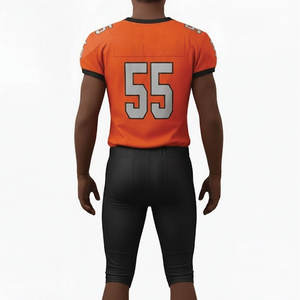 Uniforme de football américain professionnel, tissu léger et respirant avec coutures durables, conçu pour les entraînements et les matchs - Product Image 4