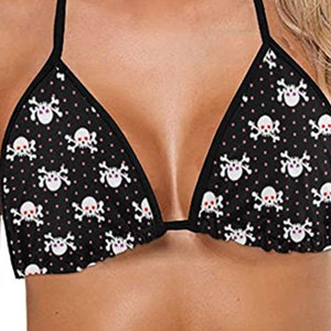 Traje de baño bikini personalizado en oferta, sexy y a la moda, conjunto de bikini y ropa de playa, traje de baño sólido de 2 piezas para mujer - Product Image 6