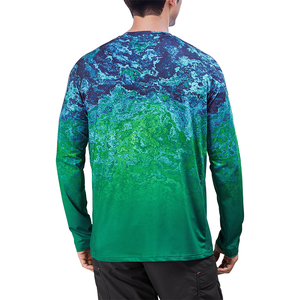 Camiseta de Pesca Personalizada de Alta Calidad, Protección UPF 50, Anti-UV, Secado Rápido, Corte Holgado, Sublimada, Manga Larga - Product Image 2