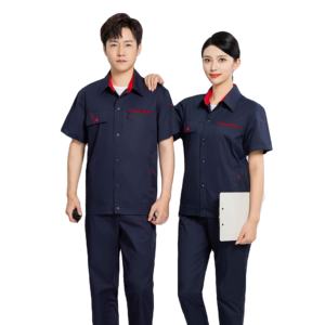Camisas de Trabajo Ligeras para Verano, Tejido que Absorbe la Humedad, para Personal de Mantenimiento Técnico y Servicio, Uniforme Industrial - Product Image 4