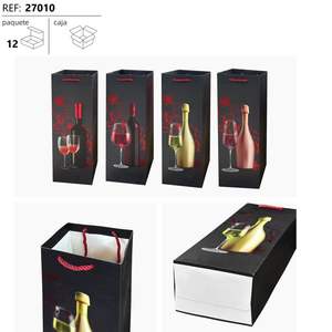 Set de Regalo Empresarial, Elegante Bolsa para Vino y Bolsa de Regalo - BOLSA DE REGALO - Product Image 3