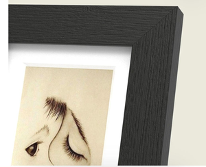 Natural Solid Wood Picture <b>Frame</b> with Metal Stand Classic Wooden Photo <b>Frame</b> for <b>Wall</b> Display and Home Decoration - Product Image 4