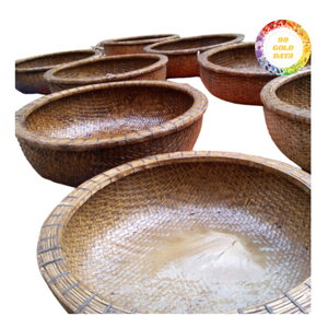 Reinforced Bamboo Coracle Small <b>Rowing</b> Boat High Buoyancy Design For Safe <b>Water</b> Navigation Wholesale Bulk - Product Image 2