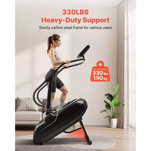 Machine d'escalade d'escalier à écran LED, 15 niveaux de vitesse, 6 marches, charge maximale de 330 livres, exercice cardiovasculaire à domicile, D0100XU4ZSG - Product Image 6