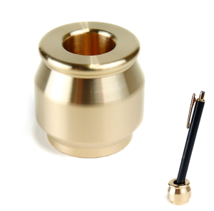 Brass Pen Holder Office <b>Table</b> Organizer Customized Sale Office Desk Pen Holder Living Room Brass Pen Holder - Product Image 6