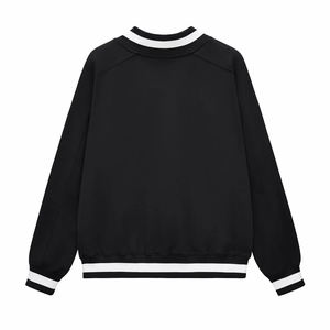 Sweat-shirt à col en V pour homme avec logo personnalisé, coupe ample, en molleton de coton uni, pull décontracté, streetwear, fournisseur en gros - Product Image 2