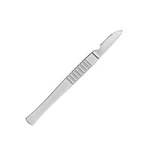 Bisturí Forjado Sólido de Acero Inoxidable, Instrumento Quirúrgico para Incisiones de Precisión en Cirugía General y Procedimientos Médicos - Product Image 3