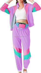 Conjunto Deportivo Cortavientos Personalizado de Alta Calidad, Conjunto Deportivo de Nailon Transpirable, Conjunto Deportivo Informal Sólido para Primavera - Product Image 4