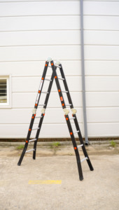 บันไดอลูมิเนียมพับได้ 4 ตอน คุณภาพดี ยี่ห้อ Nikawa รุ่น EN131 NVLG-45 ขนาด 12 ฟุต ปรับได้หลายระดับ - Product Image 5