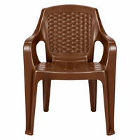 Chaise empilable moderne en plastique léger et durable, dossier solide, pour intérieur/extérieur, salle à manger, salon, mobilier de loisirs pour la maison