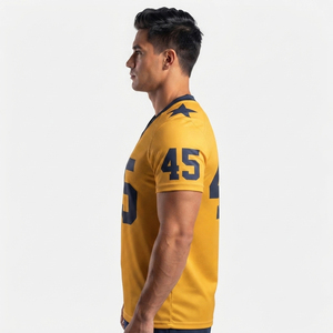 เสื้อฟุตบอลอเมริกันแบบระเหิดสำหรับผู้ชายเสื้อซ้อมอเมริกันฟุตบอลเสื้อเจอร์ซีย์อเมริกันฟุตบอลแบบปัก - Product Image 3