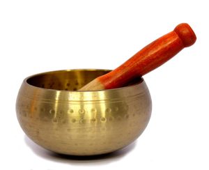 Cuenco Tibetano Hecho a Mano con Golpeador de Madera, Cuenco de Meditación y Oración, Instrumento Budista de Sanación por Sonido para Yoga y Mindfulness - Product Image 5