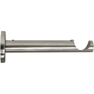 Contemporary Metal <b>Curtain</b> Pole Wall Brackets Durable Adjustable for Multiple Pole Sizes - Product Image 6