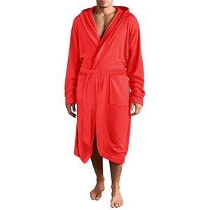 Peignoir en polaire personnalisé pour femmes et hommes, fabriqué au Pakistan, prix de gros sur mesure - Product Image 5