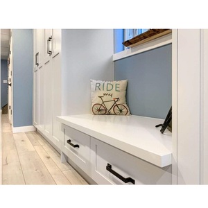 Mueble Zapatero de Diseño Personalizado para Uso Hospitalario CANA, Armario Moderno con Puertas Shaker para Entrada de Apartamento, Gabinetes Ecológicos para Almacenamiento en el Vestíbulo - Product Image 4