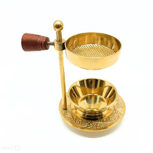 Quemador de Incienso Ajustable de Latón de Lujo, Soporte para Aromaterapia, Decoración para Mesa, Hogar, Meditación, Yoga, Sala de Pooja - Product Image 1