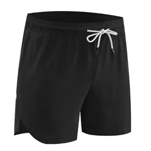 Shorts en coton épais pour hommes, style décontracté, avec cordon de serrage, pour la gym, fabrication OEM - Product Image 2