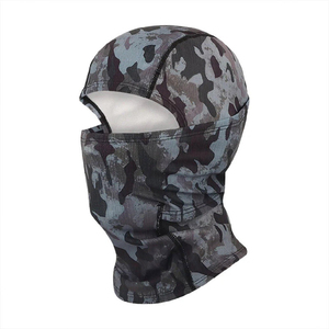 Masque facial balaclava unisexe, couvrant entièrement le visage, imprimé camouflage, protection solaire, respirant, imperméable, pour enfants, cyclisme - Product Image 2