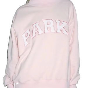 Custom Women <b>Mock</b> <b>Neck</b> Sweatshirt Oversized Pullover Fleece Casual Long Sleeve Streetwear <b>Top</b> - Product Image 6