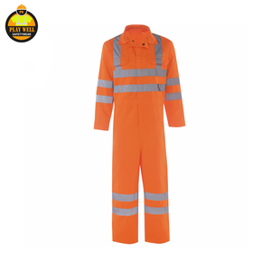 Combinaisons de travail de haute qualité, uniformes de travail, vêtements de sécurité, combinaisons de travail avec bandes réfléchissantes, plusieurs poches, logo personnalisé - Product Image 1