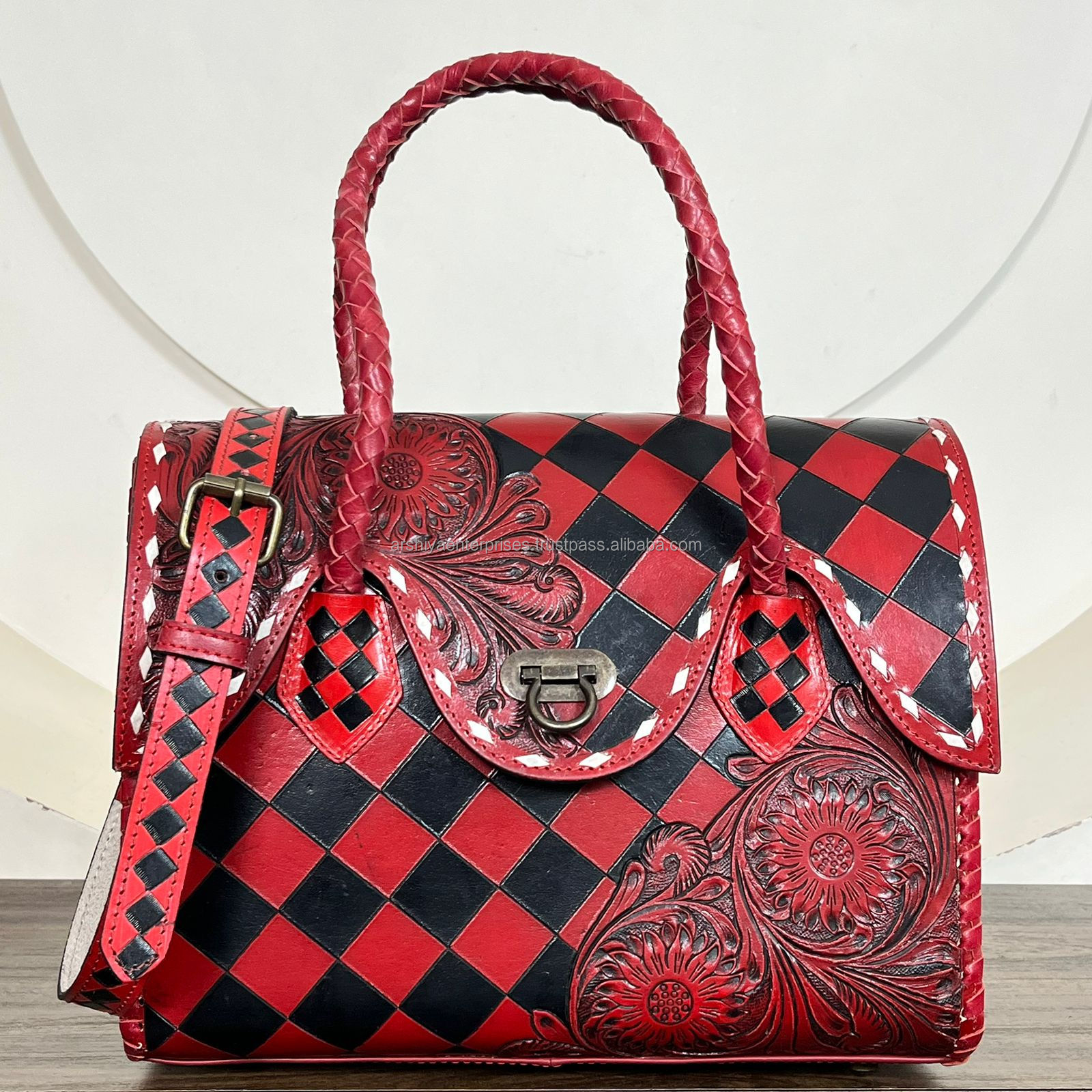 Red & Black Checkered