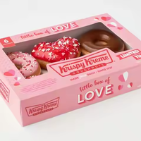 Emballage de boulangerie écologique personnalisé pour Cupcakes Crêpes pour biscuits Biscuits Chocolats Brownies Boîte d'emballage en papier Sushi Insert
