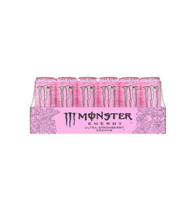 Cajas de Monster Ultra Strawberry Dreams Auténticas de 12x500ml - Pedidos al por Mayor para Tiendas de Conveniencia y Gimnasios - Product Image 3