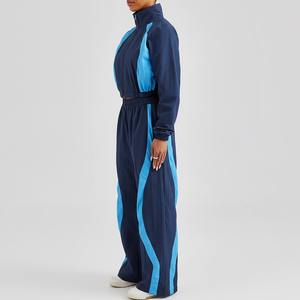 Chándal Deportivo Ligero de Nailon para Correr al Aire Libre, Impermeable, Transpirable, Cortavientos, con Bloques de Color, Precio Económico al por Mayor - Product Image 2