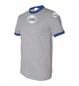 Cotton Premium Crew Neck T-Shirt Short Sleeve Regular Fit Soft Casual Solid <b>Tee</b> - Product Image 6