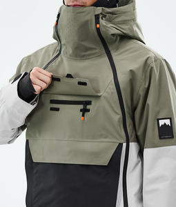 Veste de ski/salopette de ski pour homme 2026, vert/noir, hiver, isolée, chaude, imperméable 20k mm, pour la randonnée et le ski - Product Image 6