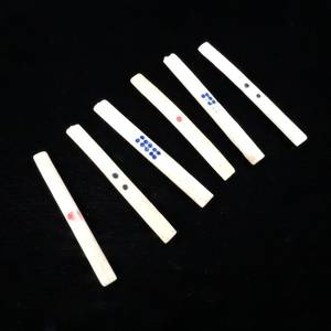 Hand <b>Crafted</b> Early Bone Game Pieces ~ Primitive Game Pieces ~ Handmade Game Pieces ~ Early Dice Bone Pieces ~ <b>Old</b> Gaming Pieces - Product Image 2