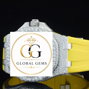 Reloj de Pulsera Analógico de Diamantes de Buena Calidad, Color Verde, con Caja y Correa de Acero Inoxidable para Hombre y Mujer, Disponible al Mejor Precio - Product Image 4