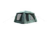 Tente familiale SUNREX 340 pour 3-4 personnes, camping en plein air, lit, une chambre, salon, renforcée en fibre de verre, quatre saisons, pliable, rapide à monter