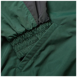 Fitness Apparel Manufacturer Full Zip Track Jacket Matching Pants Set Color Block Windbreaker Jacket Nylon Made Anorak Wind Coat - Product Image 6