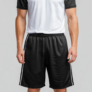 กางเกงฟุตบอลโพลีเอสเตอร์ 100% กางเกงวิ่งออกกำลังกายผู้ชาย เอวยางยืด กางเกงกีฬาฟุตบอลผู้ชาย - Product Image 1