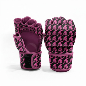 Gants de Sparring d'Arts Martiaux Personnalisés à Demi-Doigts avec Logo Sérigraphié, Faible MOQ, Équipement de Sécurité, Conception Sur Mesure - Product Image 6