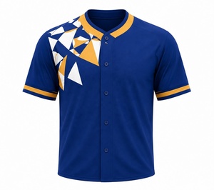 Camiseta de Béisbol Personalizada con Nombre y Número del Equipo, Uniforme de Béisbol Personalizado para Amantes del Béisbol, Bordado de Camisetas de Béisbol - Product Image 4